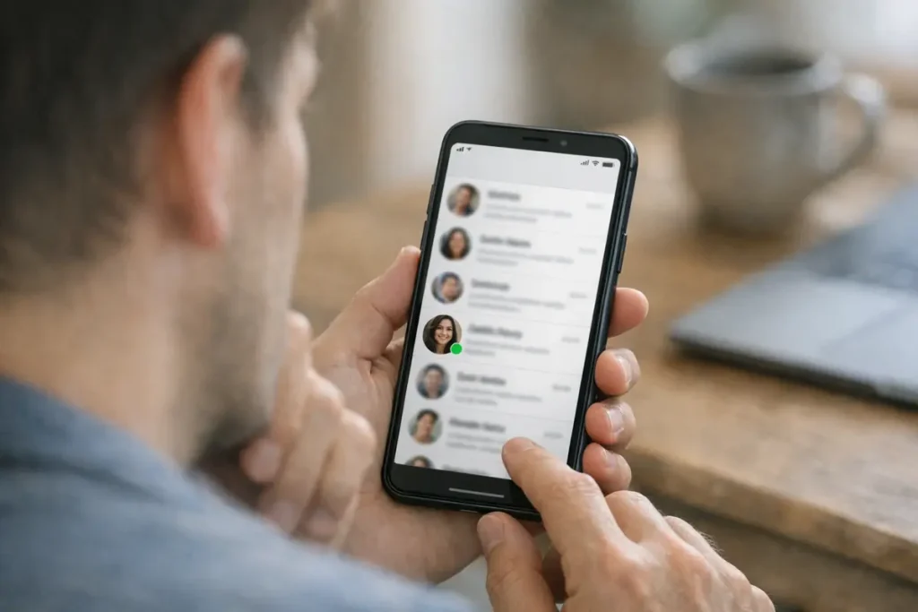 come funziona pallino verde whatsapp