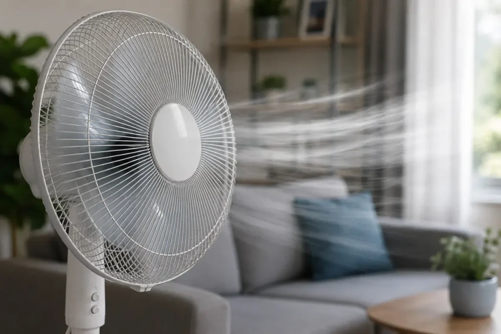 ventilatore inefficace temperatura