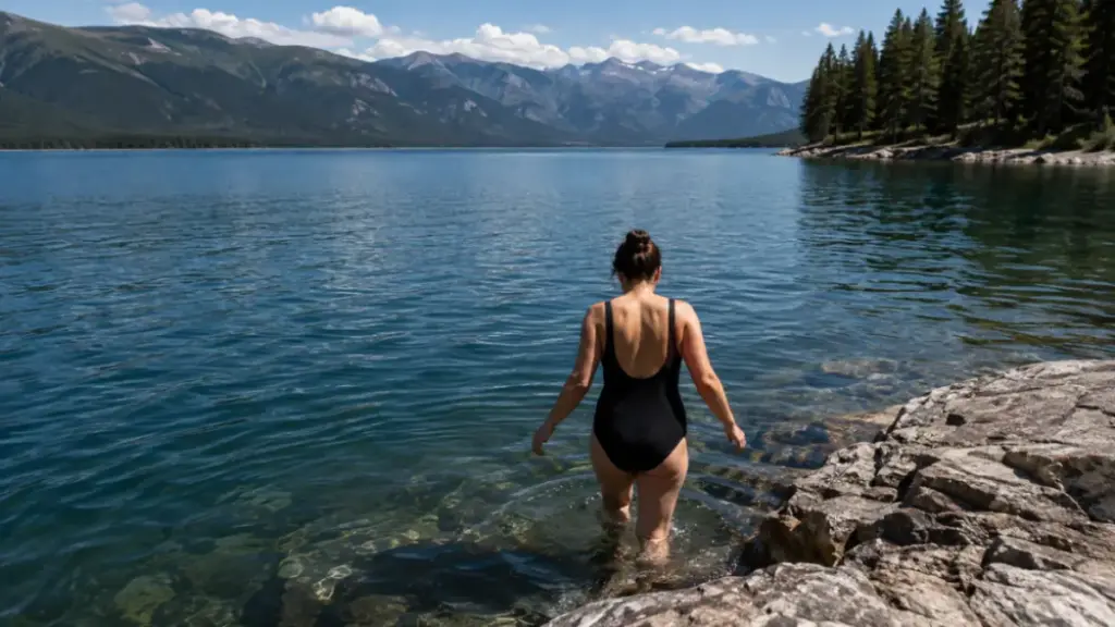 Bagno al lago, attenzione all’acqua fredda