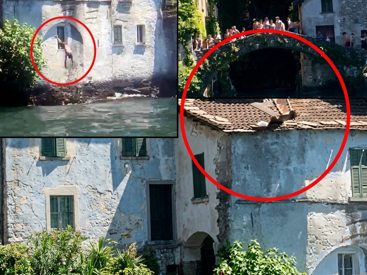 Turisti incivili si tuffano sui ponti di Nesso, divieti violati e residenti preoccupati