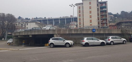 L'autosilo di Ponte Chiasso