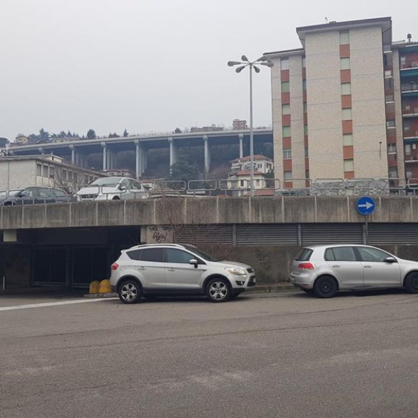 L'autosilo di Ponte Chiasso