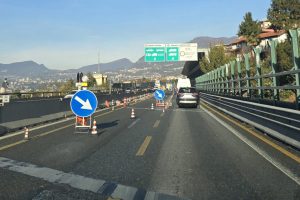 Autostrada a9 lavori cantiere 2