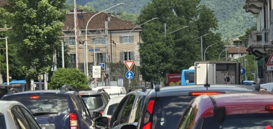 viale lecco traffico
