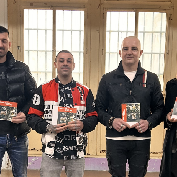 Arianna Augustoni, Ardit, Cristian, Massimiliano, Roberta Galati, direttrice del carcere-1