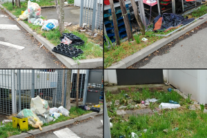 Camerlata-Aldi-Spazzatura-Abbandonata-Como