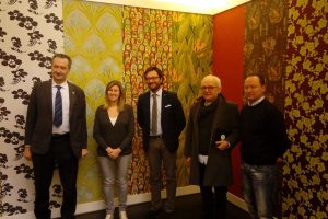I partecipanti alla conferenza stampa