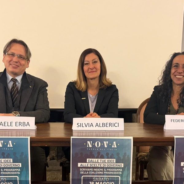 Da sinistra Raffaele Erba, Silvia Alberici e Federica Douglas Scotti-1