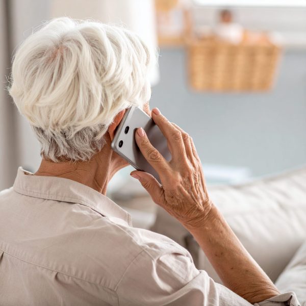 Donna-Anziana-Telefono