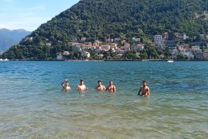 Essat, Mine e Fedi bagno lago