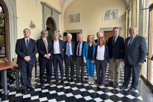 I relatori scientifici con i rappresentati istituzionali