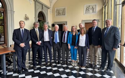 I relatori scientifici con i rappresentati istituzionali