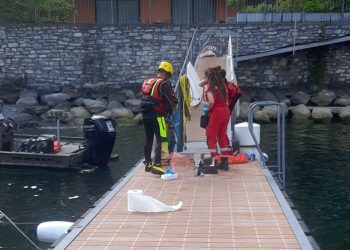 Incidente-Taxi-Boat-Argegno-Vigili-del-Fuoco