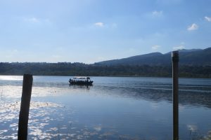 La Barca elettrica Amicizia sul lago di Alserio