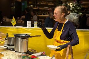 La cuoca contadina Giulia Di Scanno oggi ad AgriNatura