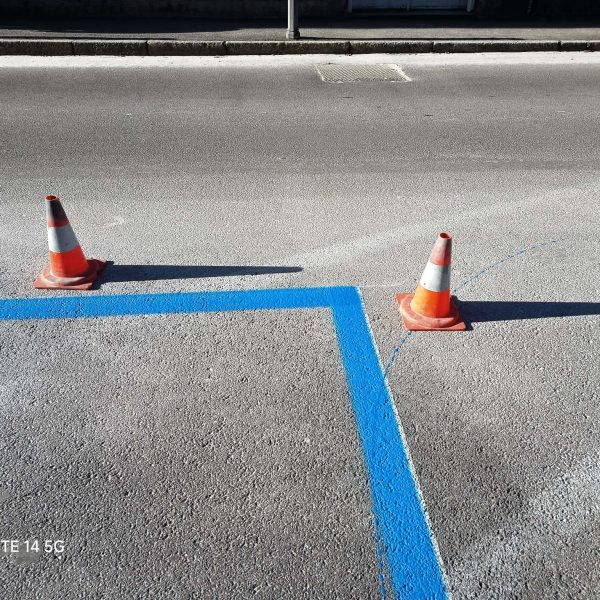 strisce blu parcheggi