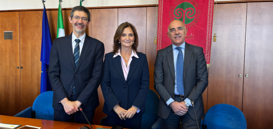 Prorettore-UmbertoPiarulli_Rettrice-MariaPierro_DirettoreGenerale-AntonioRomeo