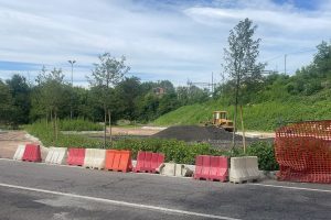 Rotonda e Parcheggio Metropolis - Lavoro in Corso