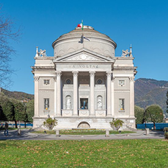 tempio voltiano mostra uomini e scienze