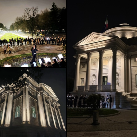 Tempio Voltiano-nuova illuminazione 2026-Combo