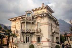 Cernobbio Villa Bernasconi allestimento mostra