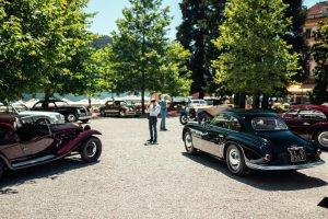 Villa d'Este Style One Lake One Car, serie di automobili Alfa Romeo 6C in Terrazza Platani