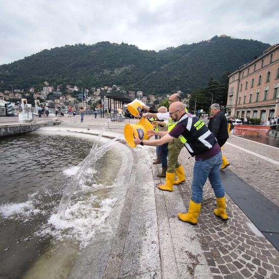 Sindaci Secchi Esondazione Lago Piazza Cavour 4