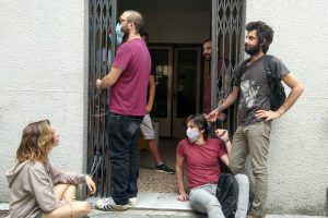 Gli attivisti di Cominciamo da Como
