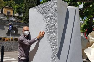 allestimento simposio scultura laglio 2
