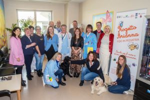 Como Pet Therapy in pediatria all'Ospedale Sant'Anna con AMici di Como e Abio, Progetto Arianna