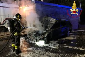 auto bruciata
