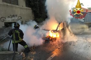 auto incendio
