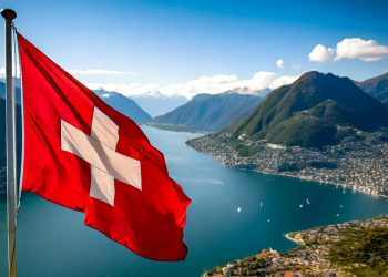 bandiera-svizzera-lago-lugano
