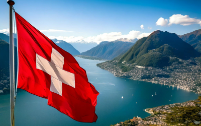 bandiera-svizzera-lago-lugano
