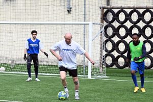 INAUGURAZIONE CAMPO DI CALCIO NEL CARCERE DEL BASSONE COMO FOTO CUSA 20-03-2024