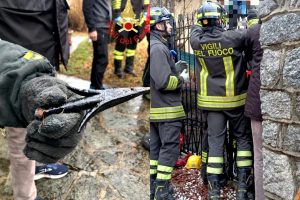 cancello-bellagio-vigili fuoco