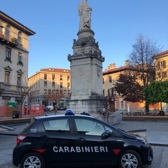 carabinieri piazza volta