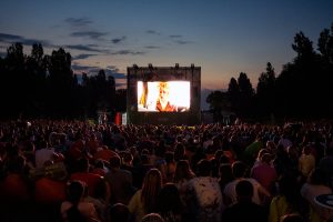 cinema all'aperto