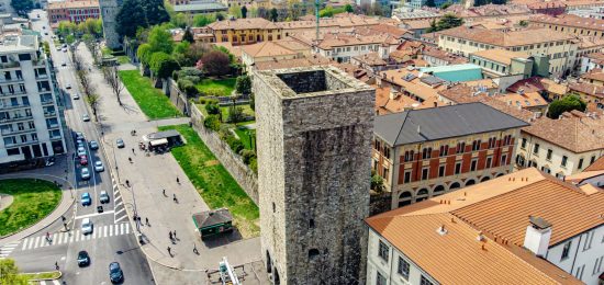 Como città murata, mura, torri, Porta TOrre