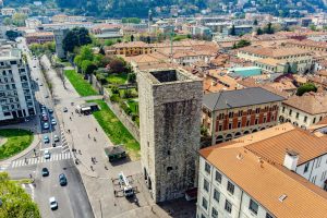 Como città murata, mura, torri, Porta TOrre