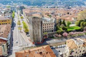 Como città murata, mura, torri, torre San Vitale