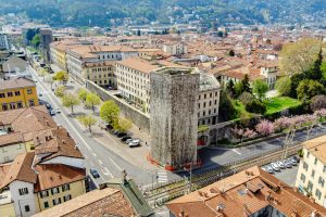 Como città murata, mura, torri, torre San Vitale