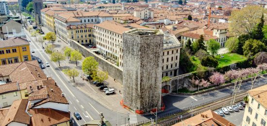 Como città murata, mura, torri, torre San Vitale