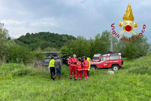 corpo-donna-gera-lario-fiume-adda-vigili-fuoco