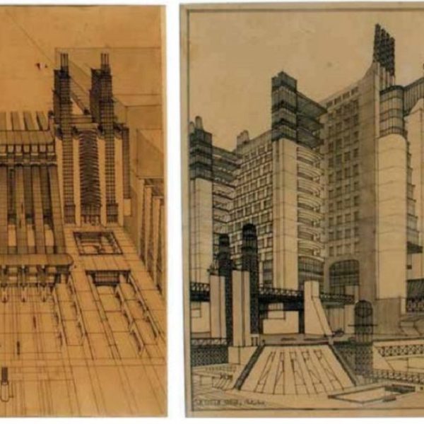 disegni architetto sant'elia