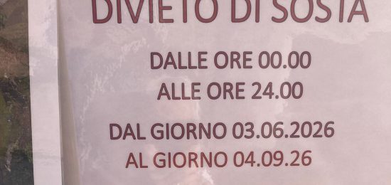 divieto via torno
