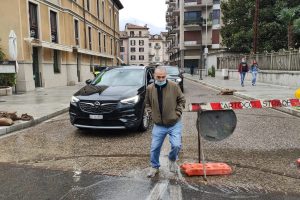 L'assessore alla Viabilità, Pierangelo Gervasoni