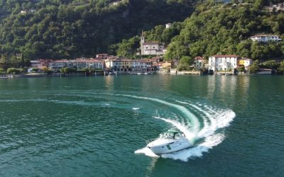 foto lago ceresio motoscafo