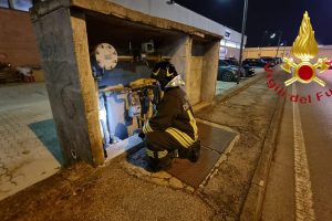 fuga gas erba
