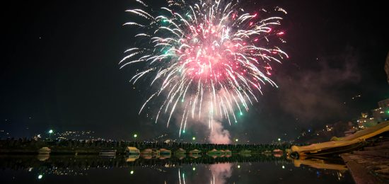 Como spettacolo fuochi d'artificio per Capodanno, Città dei Balocchi